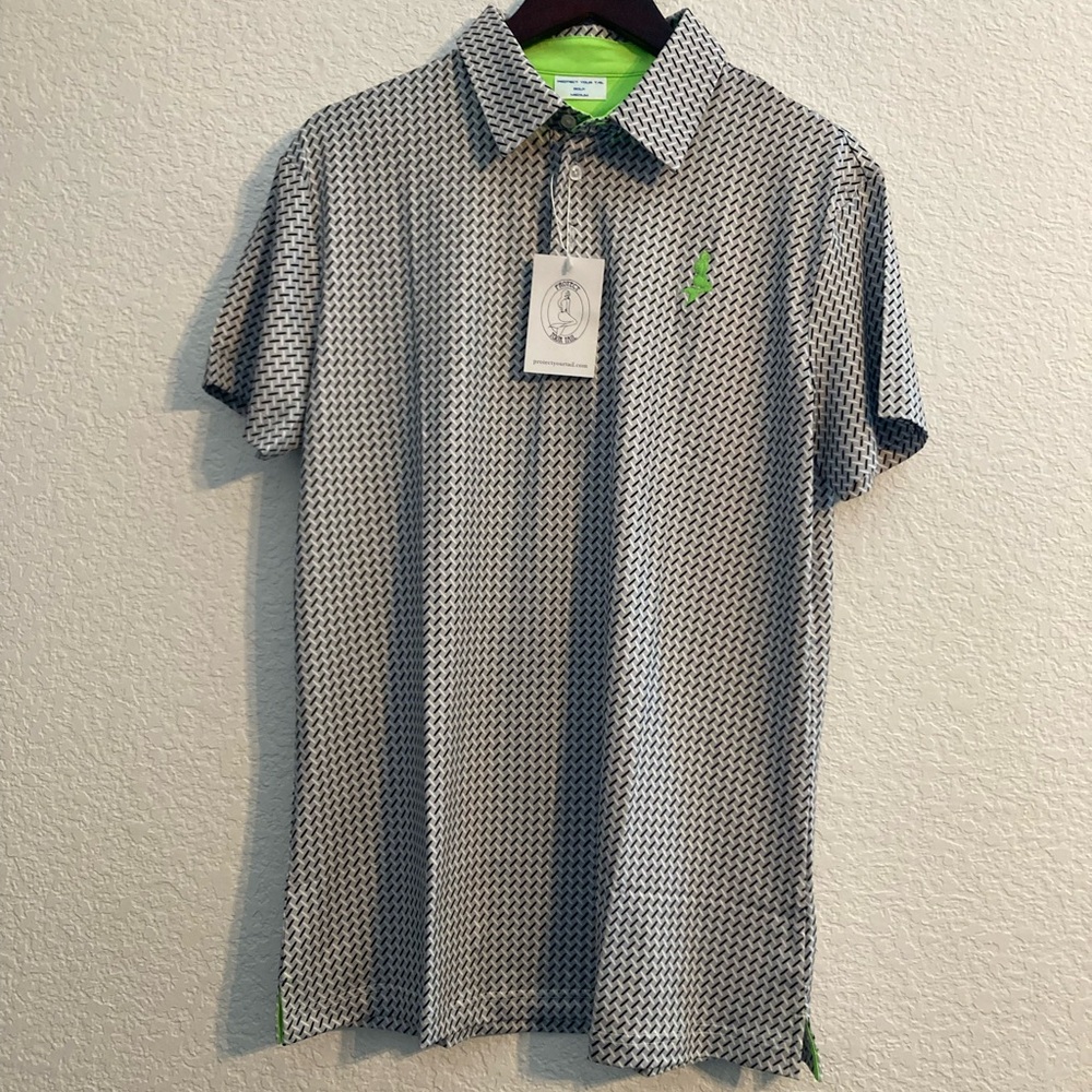 Men’s Grey SPF Polo